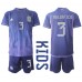 Argentina Nicolas Tagliafico #3 Replika Babykläder Borta matchkläder barn VM 2022 Korta ärmar (+ Korta byxor)